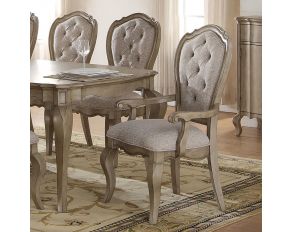 Acme Furniture Chelmsford 2 Piece Arm Chair in Antique Taupe