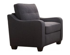 Acme Furniture Cleavon Fabric Chair in Gray