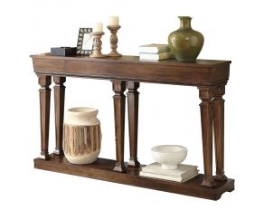 Garrison 72 Inch Accent Console Table in Oak