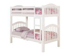 Heartland Twin over Twin Bunk Bed in White