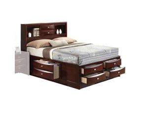 Ireland Full Storage Bed in Espresso