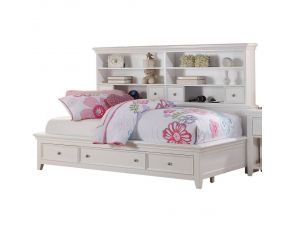 Acme Furniture Lacey Daybed Bed in White, Twin