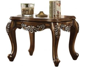 Acme Furniture Latisha End Table in Antique Oak