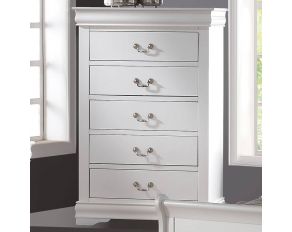 Acme Furniture Louis Philippe Chest in White