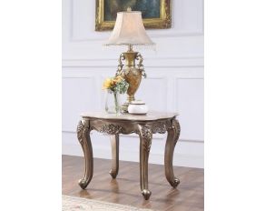 Acme Furniture Jayceon End Table in Champagne 