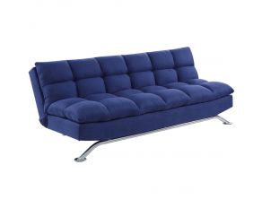 Petokea Futon in Blue Fabric