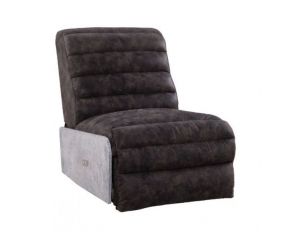 Okzuil Power Motion Recliner in Two Tone Gray