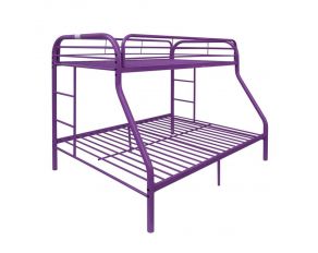 Tritan Twin over Full Bunk Bed in Purple