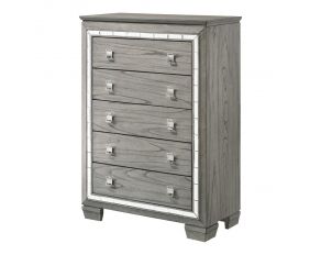 Antares Chest in Light Gray Oak