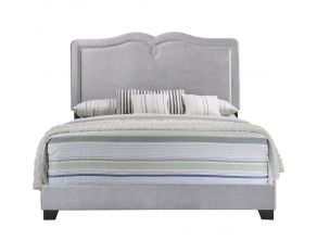 Reuben Queen Panel Bed in Gray