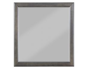 Louis Philippe Mirror in Dark Gray