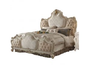 Picardy Queen Panel Bed in Antique Pearl