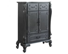 House Delphine Chest in Charcoal Finish