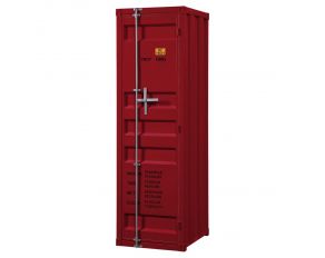 Cargo Rectangular Wardrobe in Red