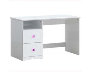 Meyer Rectangular Writing Desk in White