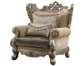 Ranita Chair with 2 Pillows in Champagne