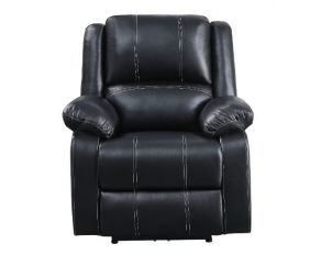 Zuriel Power Motion Recliner in Black