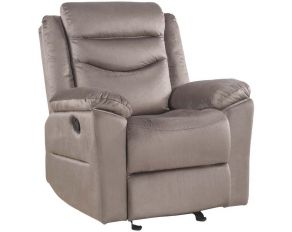 Fiacre Glider Recliner in Brown