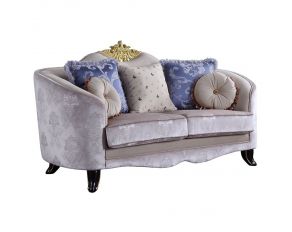 Sheridan Loveseat in Cream Fabric