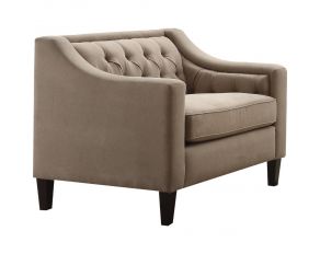 Suzanne Chair in Beige Fabric