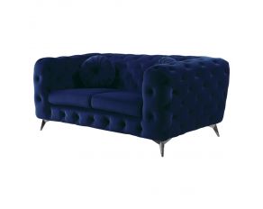 Atronia Loveseat in Blue