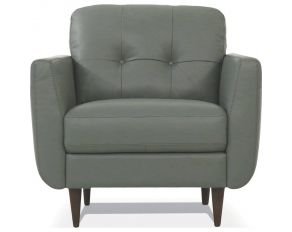 Radwan Chair in Pesto Green