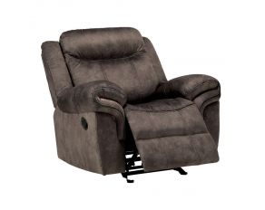 Zubaida Glider Recliner in Two Tone Chocolate Velvet