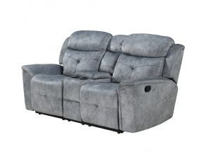 Mariana Loveseat in Silver Gray