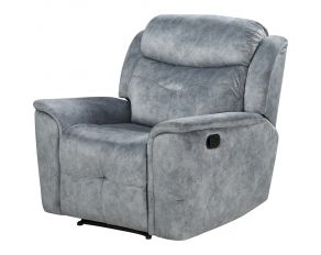 Mariana Recliner in Silver Gray