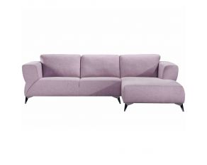 Josiah Sectional Sofa in Pale Berries