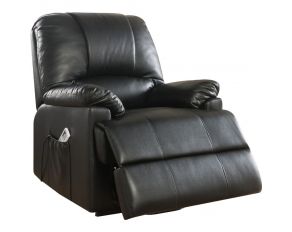 Ixora Recliner with Power Lift and Massage in Black