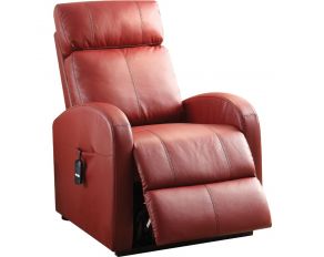 Ricardo Recliner with Power Lift in Red