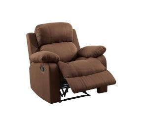 Parklon Recliner in Chocolate Microfiber