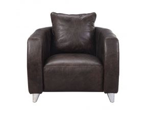 Kalona Accent Chair in Distress Chocolate