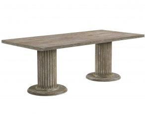 Gabrian Rectangular Dining Table in Reclaimed Gray