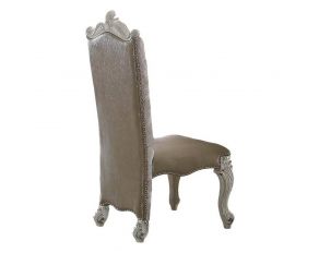 Versailles Set of 2 Sides Chairs in Bone White