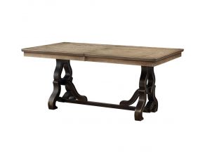 Nathaniel Rectangular Trestle Dining Table in Maple