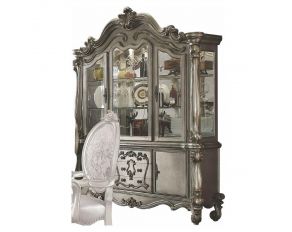 Versailles Buffet and Hutch in Antique Platinum