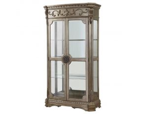 Northville Curio in Antique Silver