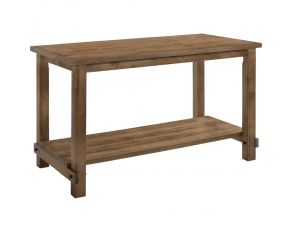 Martha II Counter Height Table in Weathered Oak