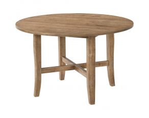 Kendric Round Dining Table in Rustic Oak