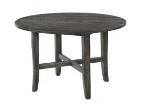 Kendric Round Dining Table in Rustic Gray