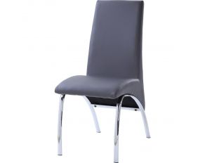 Noland Set of 2 Sides Chairs in Gray