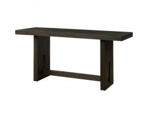 Haddie Counter Height Dining Table in Distressed Walnut