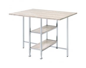 Raine Counter Height Table in Antique White