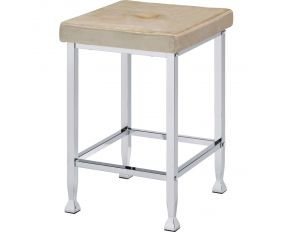 Raine Set of 2 Counter Height Stools in Beige