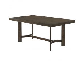 Farren Trestle Dining Table in Espresso Finish