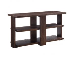 Niamey Rectangular Sofa Table in Walnut