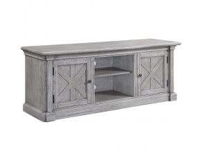 Lucinda TV Stand in Gray Oak