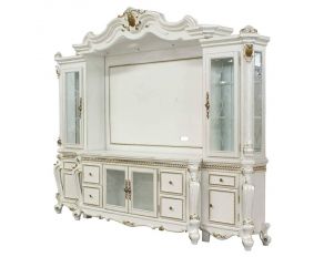 Picardy Entertainment Center in Antique Pearl